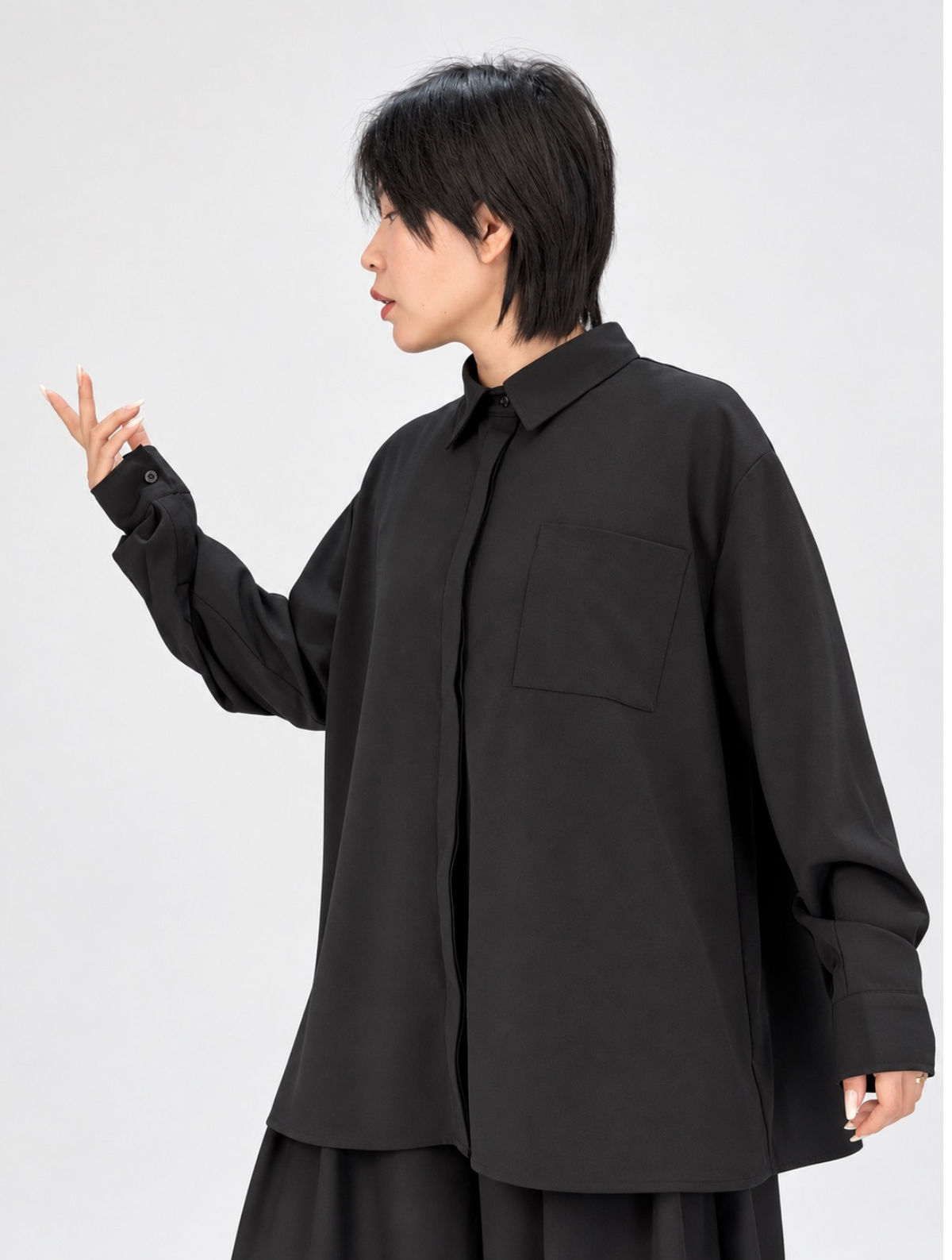 6864 Ease shirt ( camicia oversize unisex)
