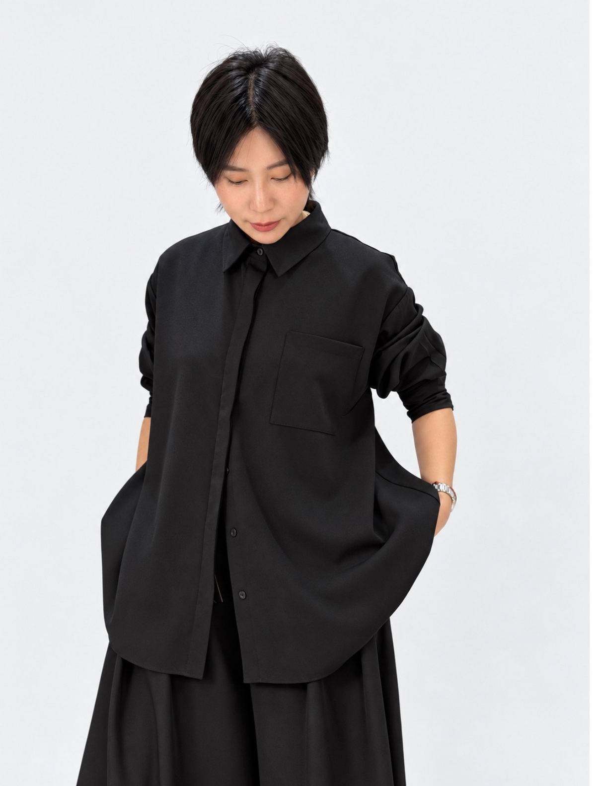 6864 Ease shirt ( camicia oversize unisex)