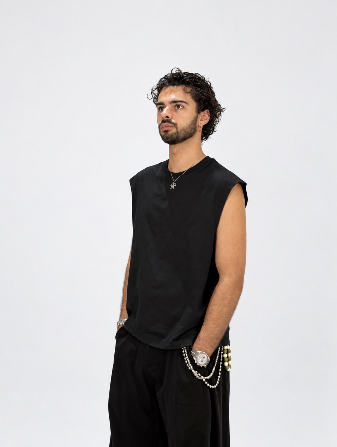 BX01 Edge top ( top smanicato unisex)