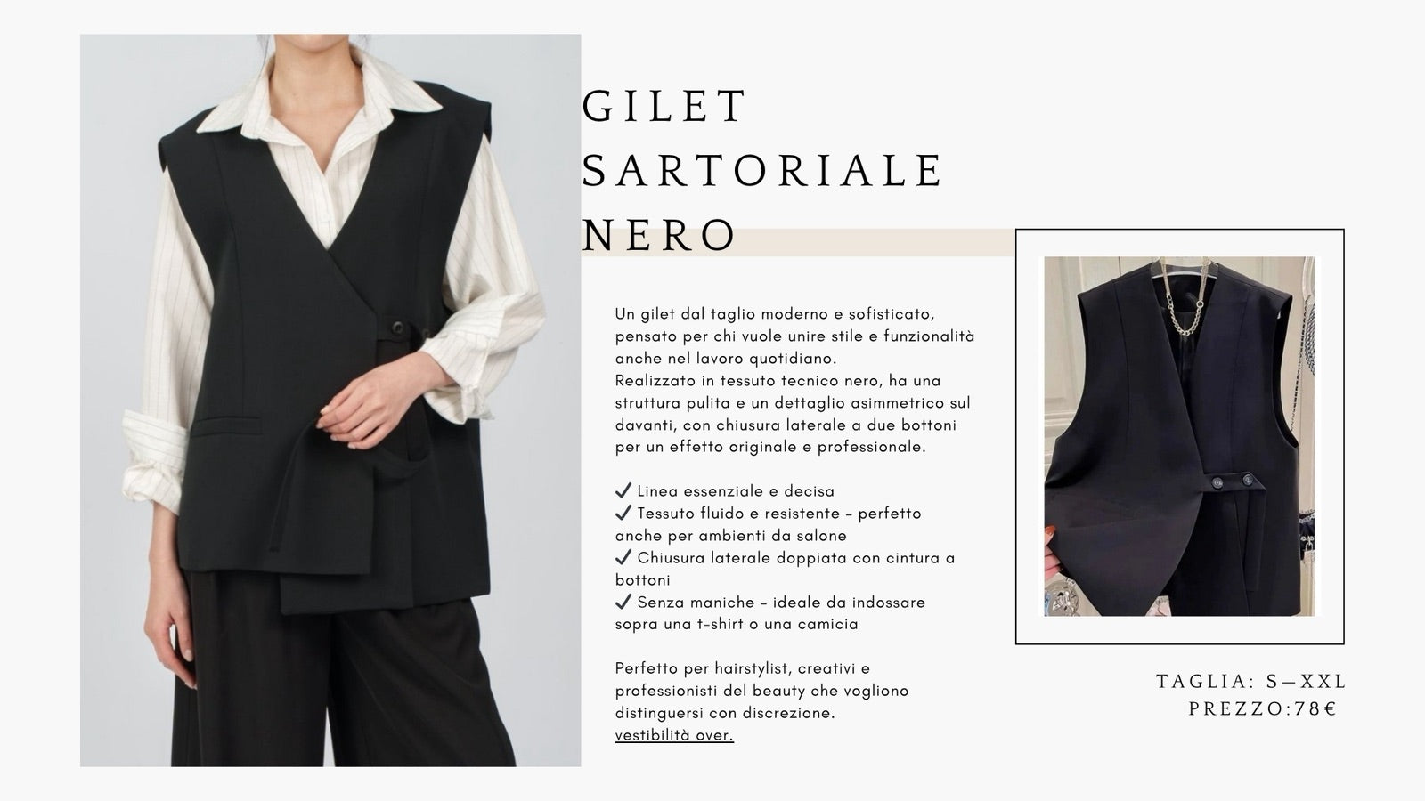 6805 Gilet Sartoriale