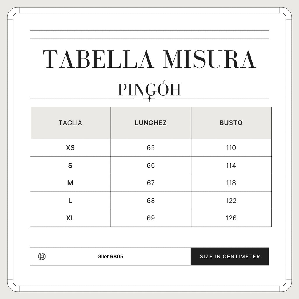 6805 Gilet Sartoriale
