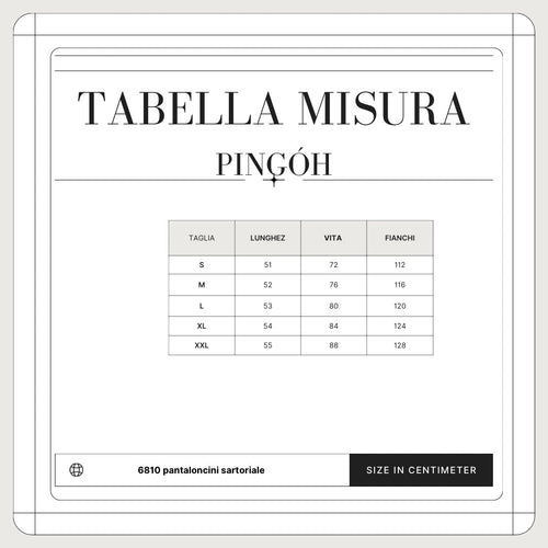 6811 Short Sartoriale